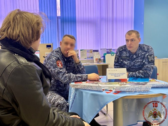 Новгородские росгвардейцы рассказали о вакантных должностях в Управлении Росгвардии по Новгородской области