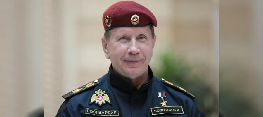 Директор Росгвардии Герой России генерал армии Виктор Золотов поздравил женщин-военнослужащих, сотрудниц и гражданских служащих ведомства с Международным женским днём