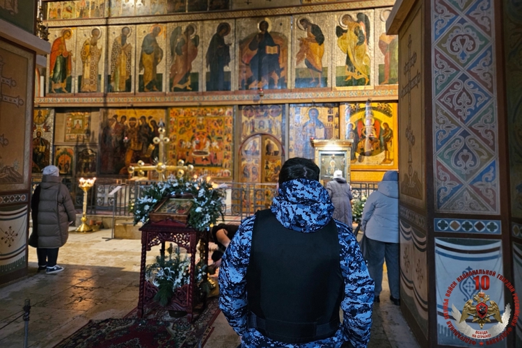 Новгородская Росгвардия обеспечила безопасность в период празднования  Вербного воскресенья в регионе