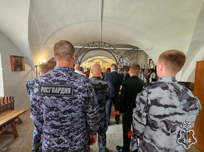 Новгородские росгвардейцы приняли участие в мероприятиях, посвященных 210-летию со дня смерти Г. Р. Державина