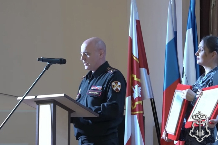 23 января в отделе вневедомственной охраны Новгородской области состоялось торжественное празднование Дня основания подразделения вневедомственной охраны Новгородской области