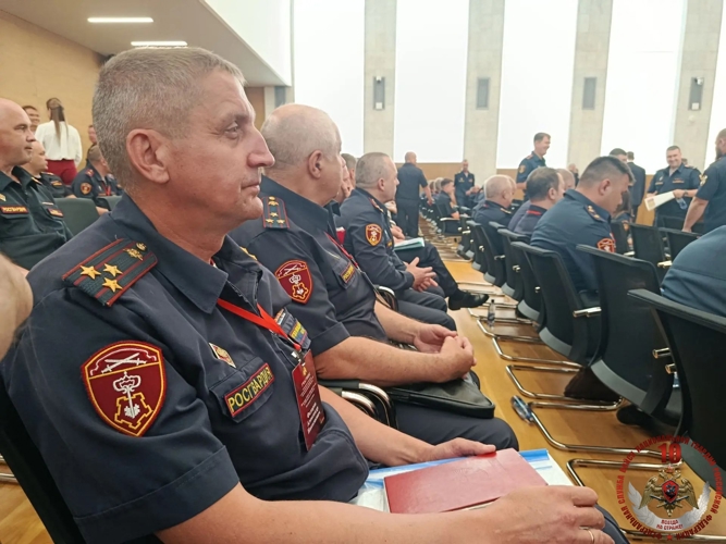 Руководство вневедомственной охраны Новгородской области Росгвардии приняло участие во Всероссийском совещание-семинаре в Нижнем Новгороде