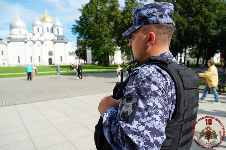 Новгородские росгвардейцы задержали мужчину